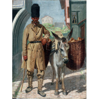 РЕПРОДУКЦИИ НА КАРТИНИ Продавач на хляб (1888)